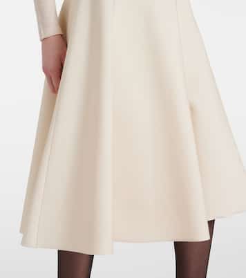 Falda midi Harley de punto | The Row