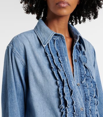 Camisa de denim con volantes | Citizens of Humanity