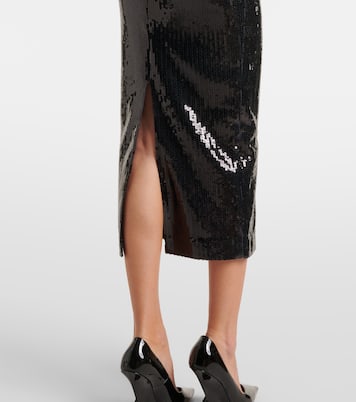Robe bustier à sequins | Alex Perry