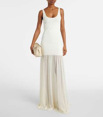 Evening jersey maxi dress | Toteme