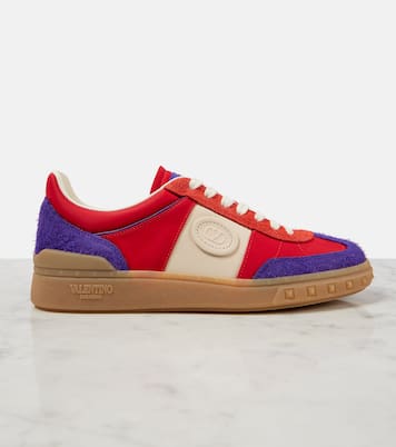 Upvillage VLogo suede sneakers | Valentino Garavani
