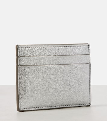 Kartenetui Anagram Puffer aus Metallic-Leder | Loewe