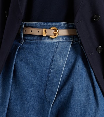Ceinture Pebble en cuir | Loewe