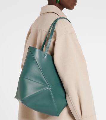 Borsa Puzzle Fold Medium in pelle | Loewe