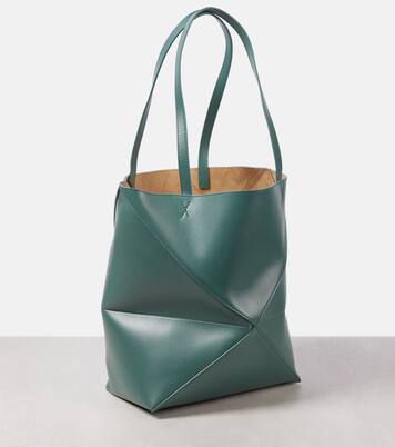 Borsa Puzzle Fold Medium in pelle | Loewe