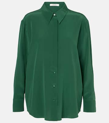 Blusa Striking Volumes in seta | Dorothee Schumacher