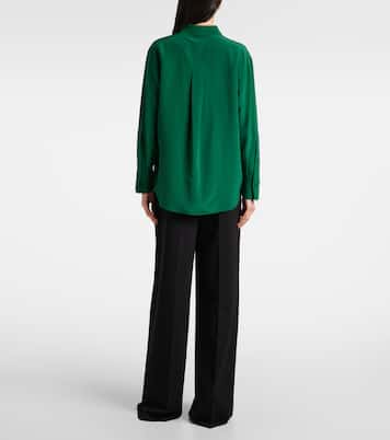 Blusa Striking Volumes in seta | Dorothee Schumacher