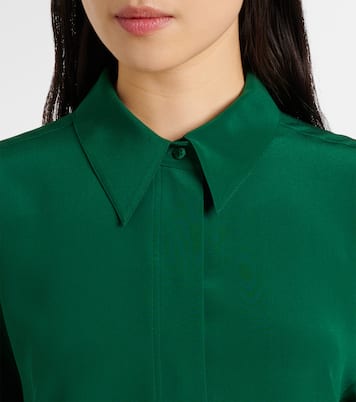 Blusa Striking Volumes in seta | Dorothee Schumacher