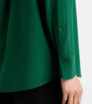 Blusa Striking Volumes in seta | Dorothee Schumacher