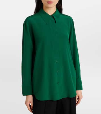 Blusa Striking Volumes in seta | Dorothee Schumacher