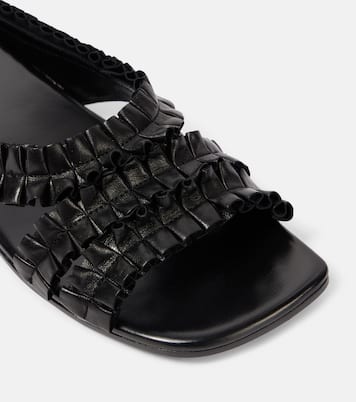 Sandalen aus Leder | Dries Van Noten