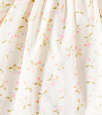 Gonna Suzon in cotone con stampa | Bonpoint