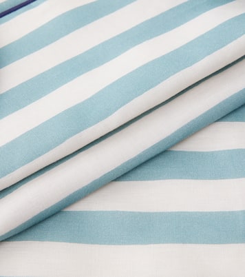 Riviera Celeste set of 2 linen placemats | La DoubleJ