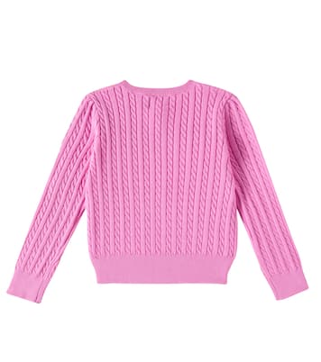Pullover in cotone a trecce | Polo Ralph Lauren Kids