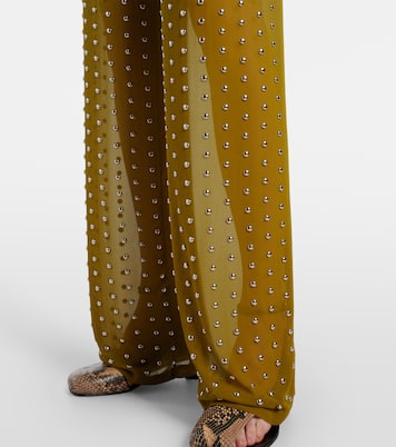 Pantaloni regular con borchie | Dries Van Noten