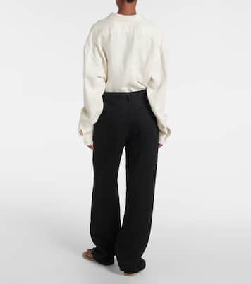 Jeans regular Tarley in lino | The Row