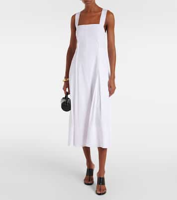 Abito midi in misto lino | Vince