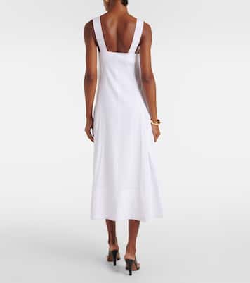 Abito midi in misto lino | Vince