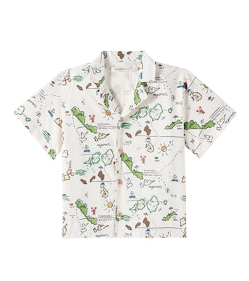 Camicia Arkoi in cotone con stampa | The New Society