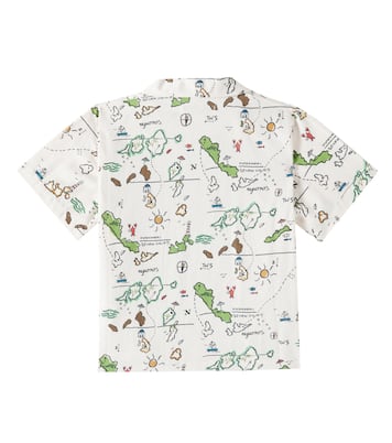 Camicia Arkoi in cotone con stampa | The New Society
