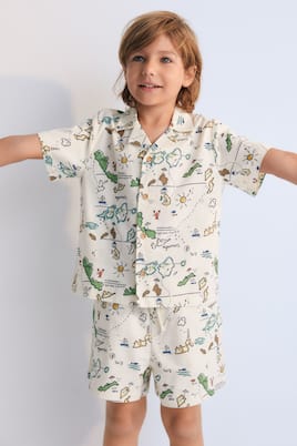 Camicia Arkoi in cotone con stampa | The New Society