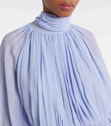 Abito midi in crepon di seta  | Stella McCartney