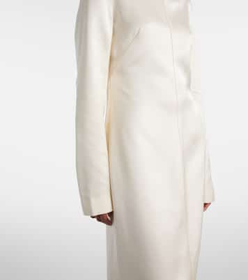Abito midi in raso | Toteme
