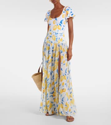 Jamie sheer maxi skirt | Alexandra Miro