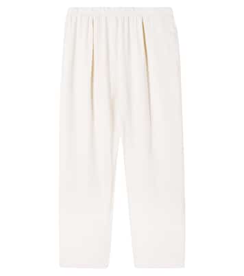Pantaloni regular Franzen in misto lino | Konges Sløjd
