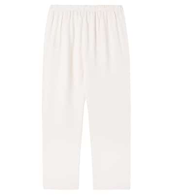 Pantaloni regular Franzen in misto lino | Konges Sløjd