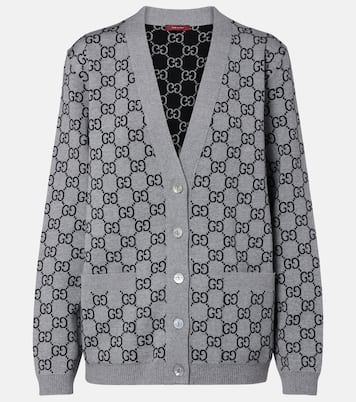 GG wool-blend cardigan | Gucci