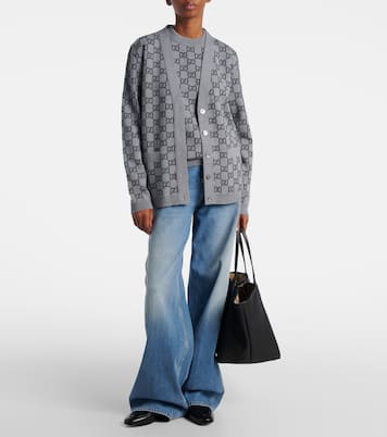 GG wool-blend cardigan | Gucci