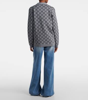 GG wool-blend cardigan | Gucci