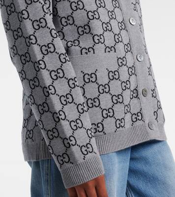 GG wool-blend cardigan | Gucci