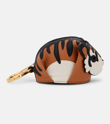 Paula's Ibiza Tiger leather charm | Loewe