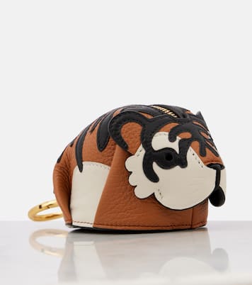 Paula's Ibiza Tiger leather charm | Loewe