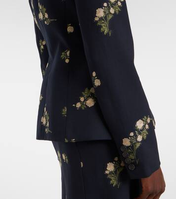 Floral jacquard blazer | Erdem
