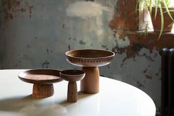 Nera胡桃木碗具 by Monica Förster，中号 | Zanat