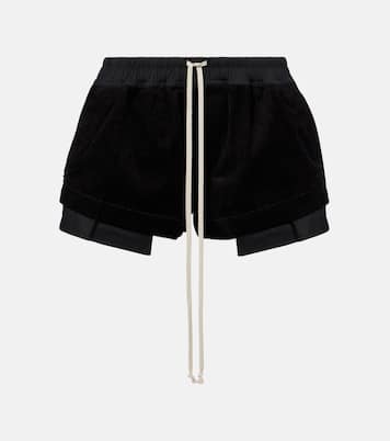 Fog cotton and linen shorts | Rick Owens