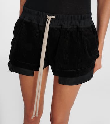 Fog cotton and linen shorts | Rick Owens