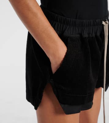 Fog cotton and linen shorts | Rick Owens