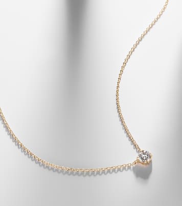 Essential 14kt gold necklace with diamonds | Stone and Strand