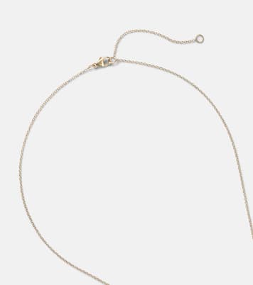 Essential 14kt gold necklace with diamonds | Stone and Strand
