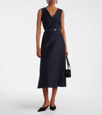 Abito midi Lyon in cloqué | Max Mara