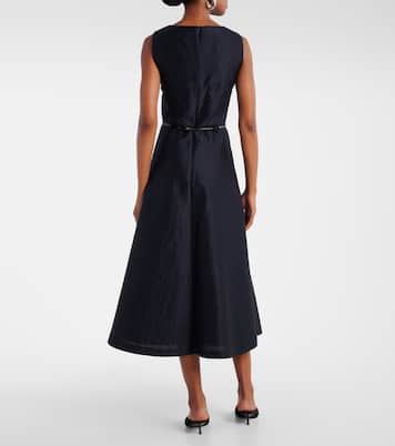Abito midi Lyon in cloqué | Max Mara