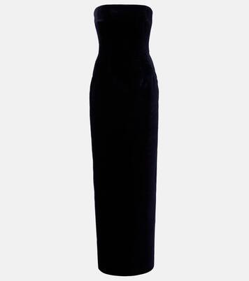 Laelia cotton velvet gown | Emilia Wickstead