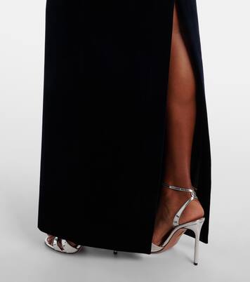 Laelia cotton velvet gown | Emilia Wickstead