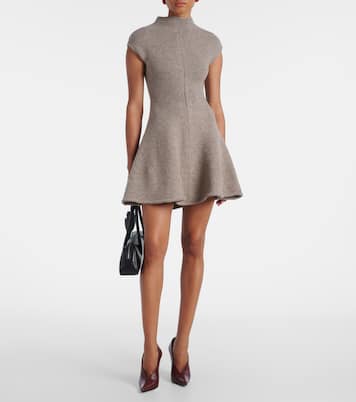 Vestido corto en mezcla de cachemir  | Magda Butrym