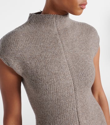 Vestido corto en mezcla de cachemir  | Magda Butrym