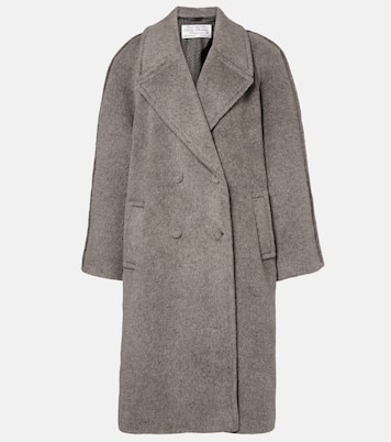 Abrigo en mezcla de alpaca y lana | Acne Studios